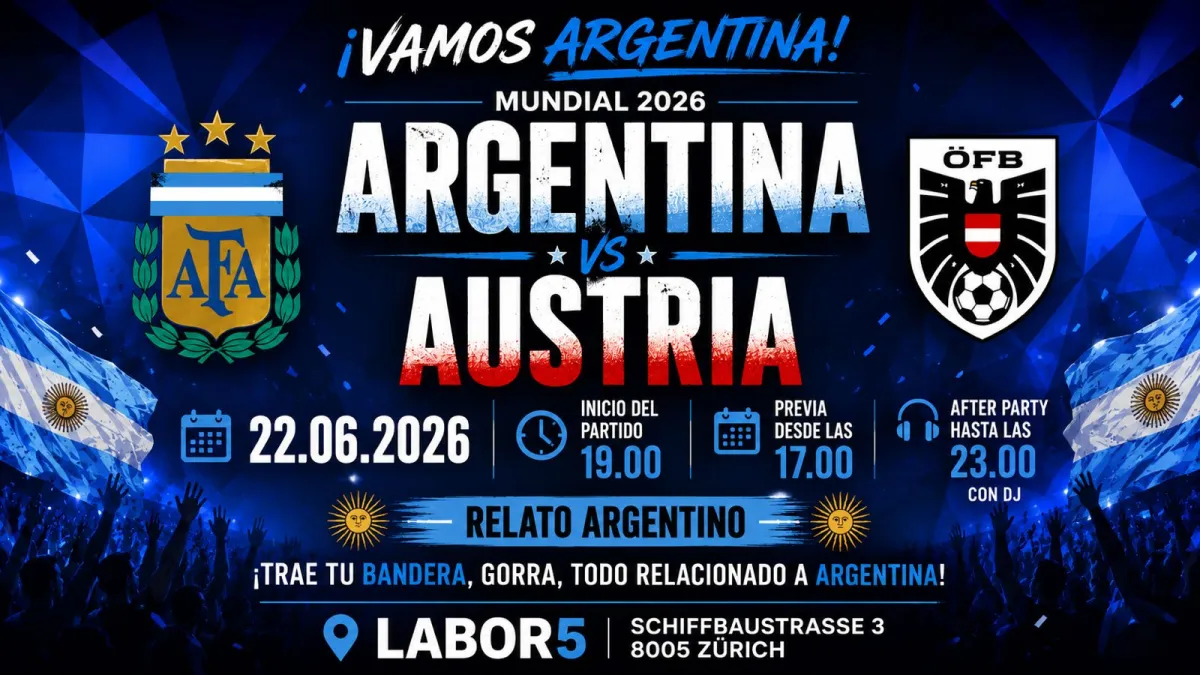 Labor5 | Eventfactory | day & night ARGENTINA vs. AUSTRIA