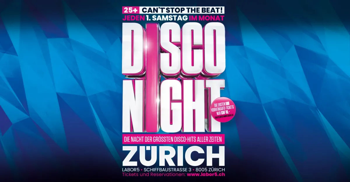 Labor5 | Eventfactory | day & night DiscoNight mit DJ Nameless