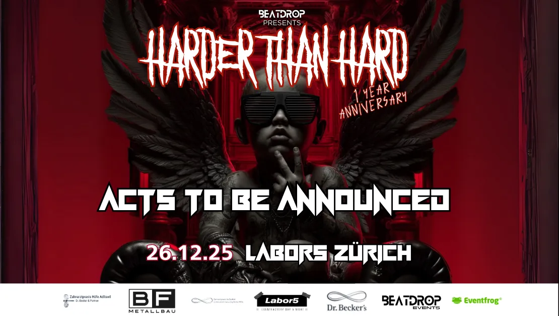 Labor5 | Eventfactory | day & night HARDER THAN HARD 1 YEAR ANNIVERSARY